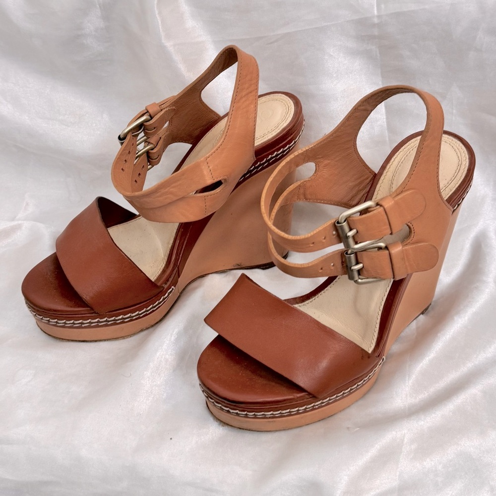 Chloe Strap Wedge Sandal